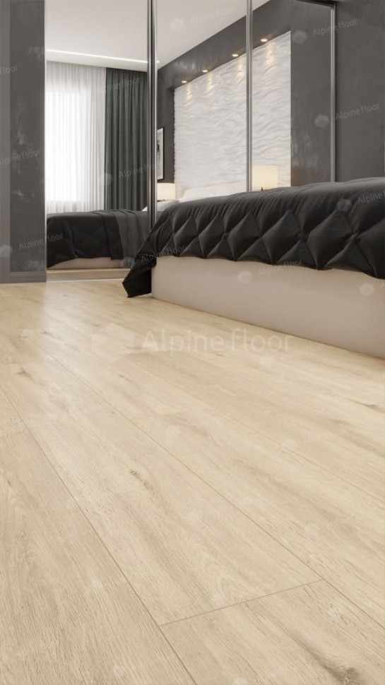 Виниловый ламинат "Alpine Floor" Classic Light MC Дуб Ваниль (1220*183*3,5 мм) — купить в Сочи