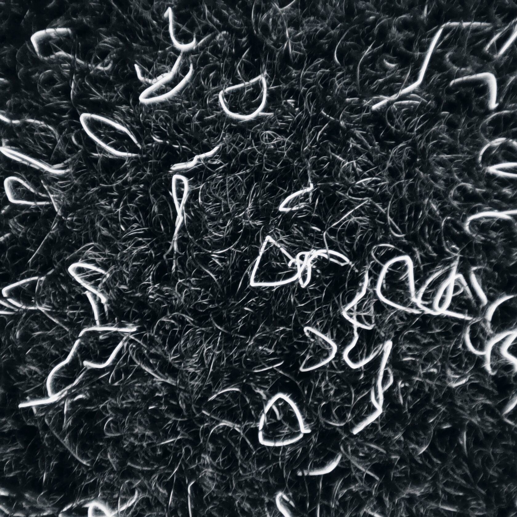 Ковровая плитка "Bonkeel" Storm NP Black (500*500*4,6 мм) — купить в Сочи