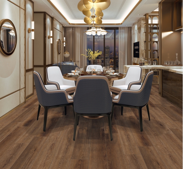 SPC ламинат "CronaFloor" Wood 4V Дуб Регин (1200*180*4 мм) — купить в Сочи