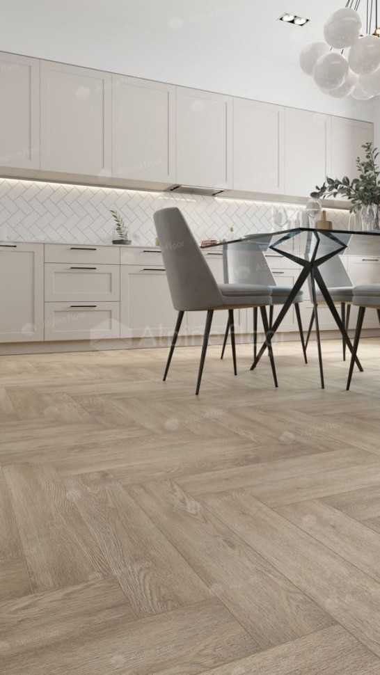 Виниловая плитка "Alpine Floor" Parquet LVT Дуб Ваниль Селект (590*118*2,5 мм) — купить в Сочи