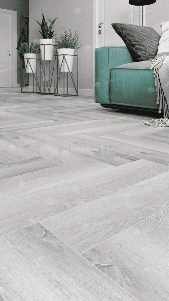 Виниловый ламинат "Alpine Floor" Parquet Light Дуб Лейтена (600*125*4 мм) — купить в Сочи