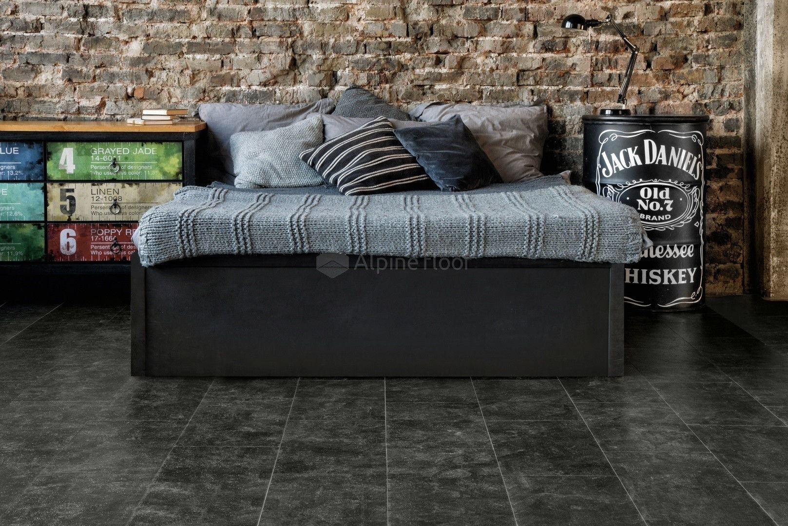 Замковая ПВХ плитка Ларнака  (609,6*304,8*4мм) — купить в Сочи