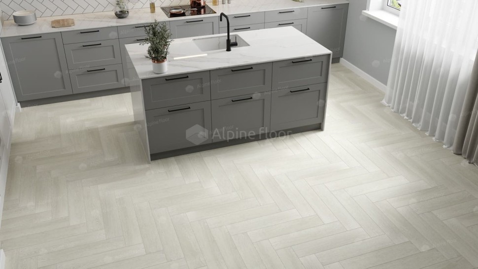 Виниловая плитка "Alpine Floor" Parquet LVT Зимний Лес (590*118*2,5 мм) — купить в Сочи