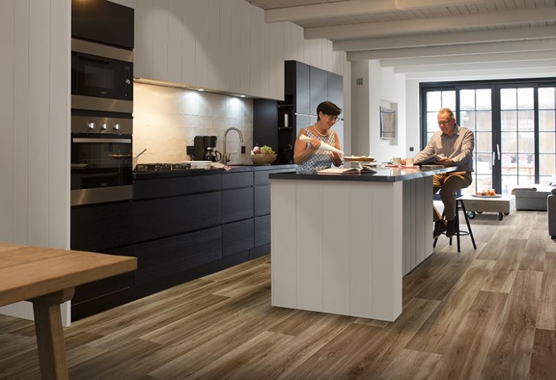 Замковая ПВХ плитка "Berry Alloc" Pure Click Lime Oak 966D (1326*204*5мм) — купить в Сочи