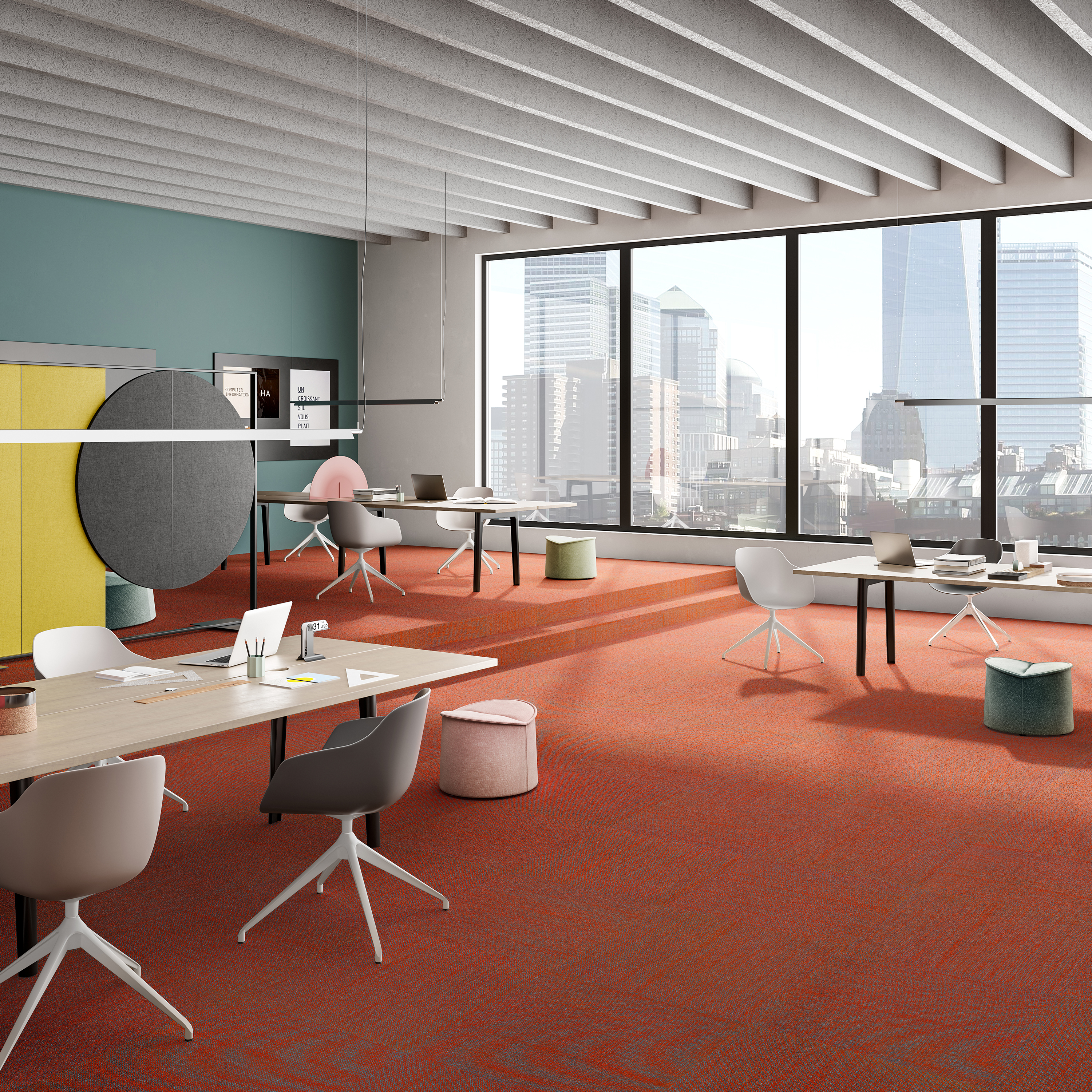 Ковровая плитка Marvel Tile 89 (500*500*6 мм) — купить в Сочи