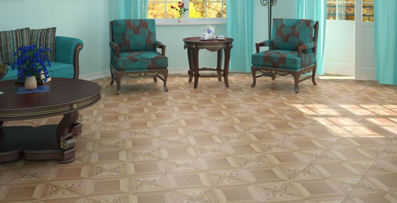 Ламинат "Profield" Parkett Коллаж светлый (1200*400*8) — купить в Сочи