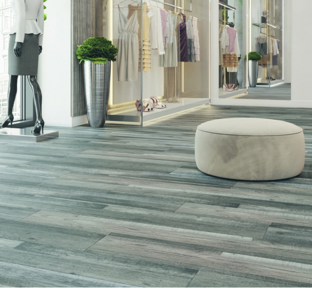 SPC ламинат "CronaFloor" Wood 4V Дуб Марсель (1200*180*4 мм) — купить в Сочи