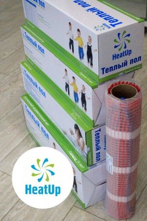 Нагревательный мат "HeatUp" 0,5 м2 — купить в Сочи