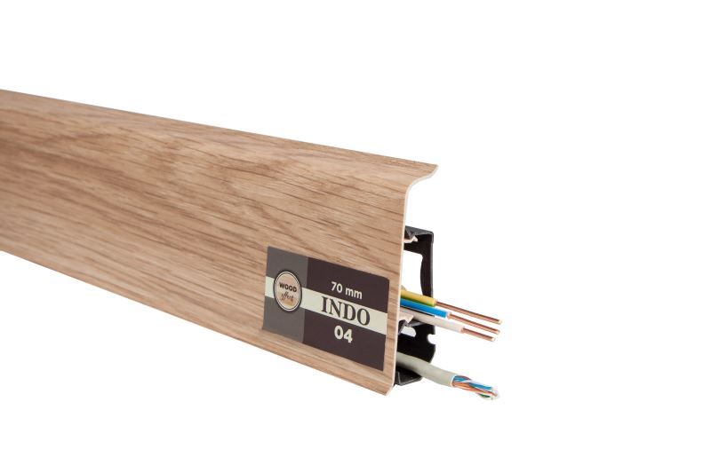 Плинтус "Arbiton" Indo Дуб Лингбург (2500*26*70 мм) — купить в Сочи