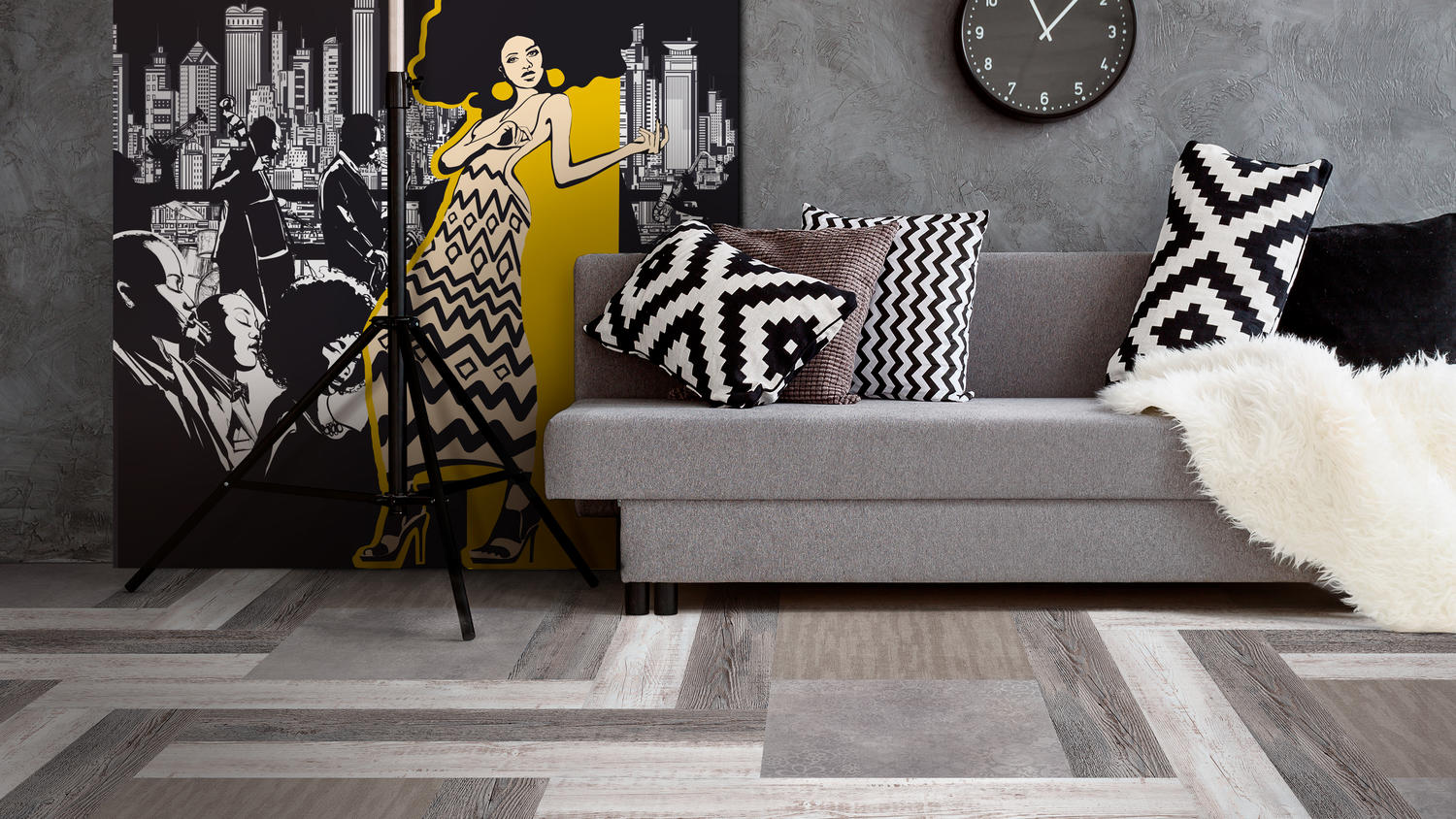 Виниловая плитка "Tarkett" Blues Brighton (457,2*457,2*3 мм) — купить в Сочи