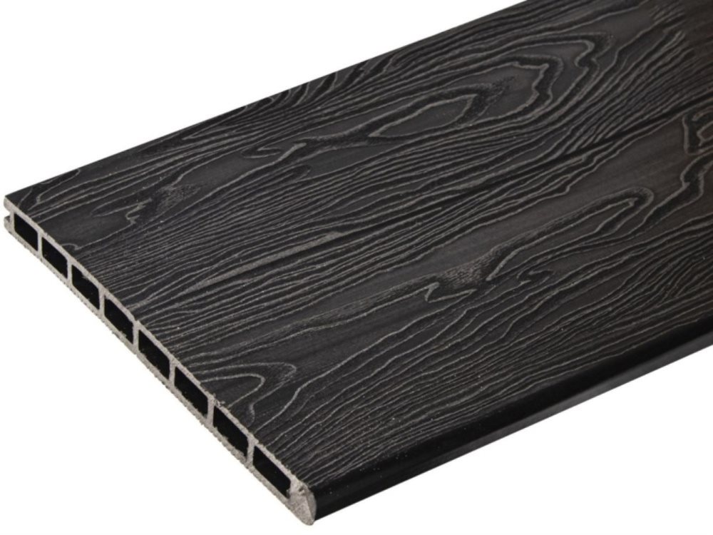 Ступень TalverWood 313*25*4000мм, антрацит, 3D — купить в Сочи