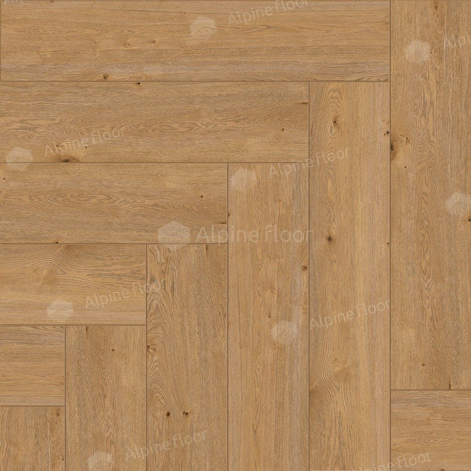 Виниловый ламинат "Alpine Floor" Parquet Light Дуб Хатиса (600*125*4 мм) — купить в Сочи