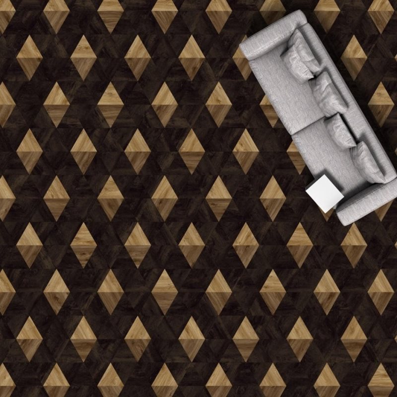 Виниловая плитка Triangles 363 (452,64*392*2,5 мм) — купить в Сочи