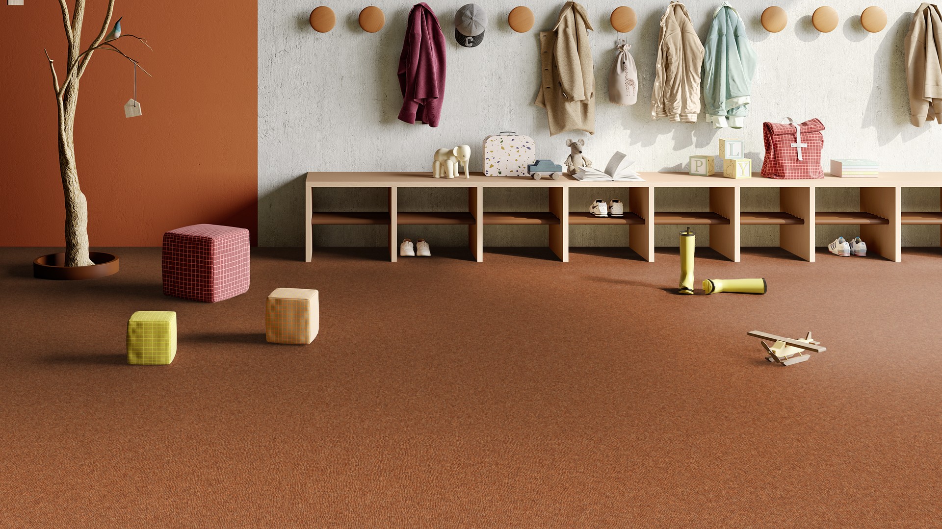 Ковровая плитка Medusa Tile 84 (500*500*5 мм) — купить в Сочи