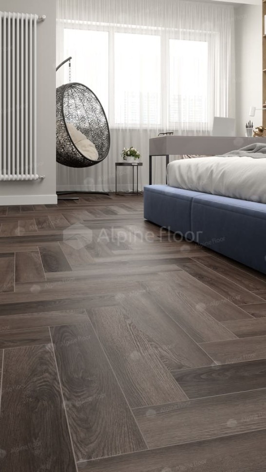 Виниловая плитка "Alpine Floor" Parquet LVT Фафнир (590*118*2,5 мм) — купить в Сочи