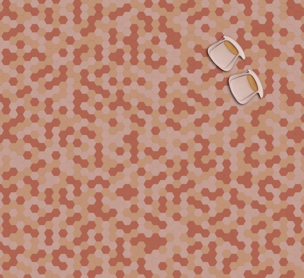 Виниловая плитка "Moduleo" Moods Hexagon 347 (226,32*196*2,5 мм) — купить в Сочи