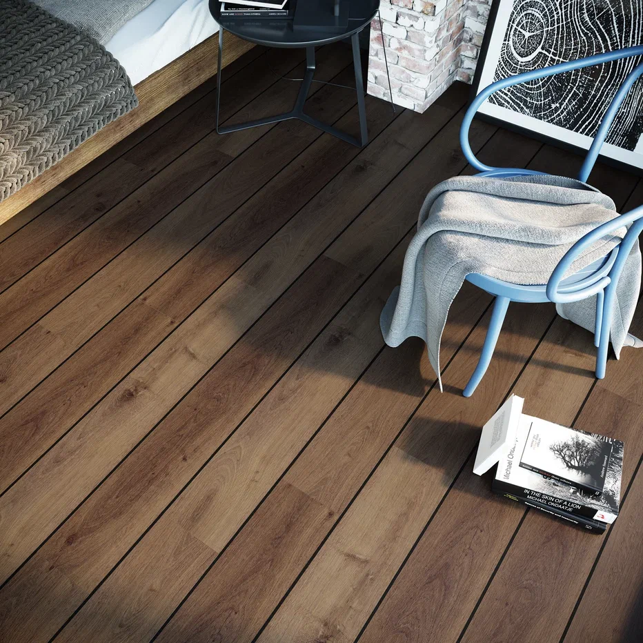 SPC ламинат "Invictus" Highland Oak Chocolate (1213*178*6мм) — купить в Сочи