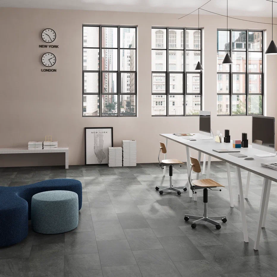 SPC ламинат "Invictus" Groovy Granite Steel (603*298*6мм) — купить в Сочи