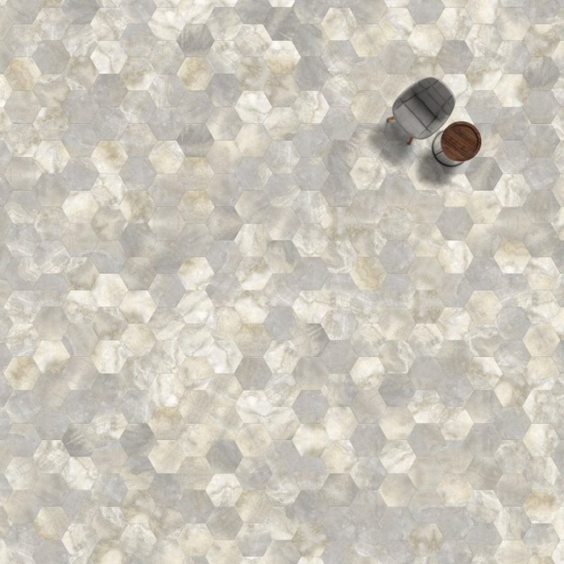 Виниловая плитка Big Hexagon 294 (452,64*392*2,5 мм) — купить в Сочи