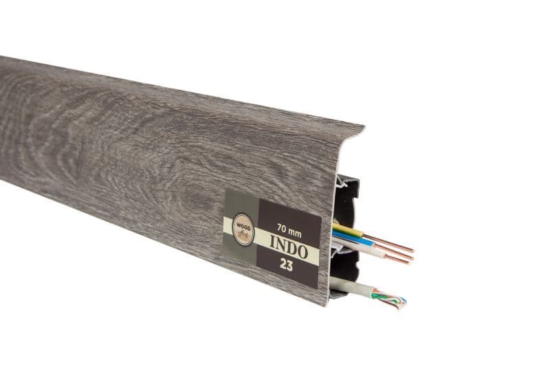 Плинтус "Arbiton" Indo Дуб Модена (2500*26*70 мм) — купить в Сочи