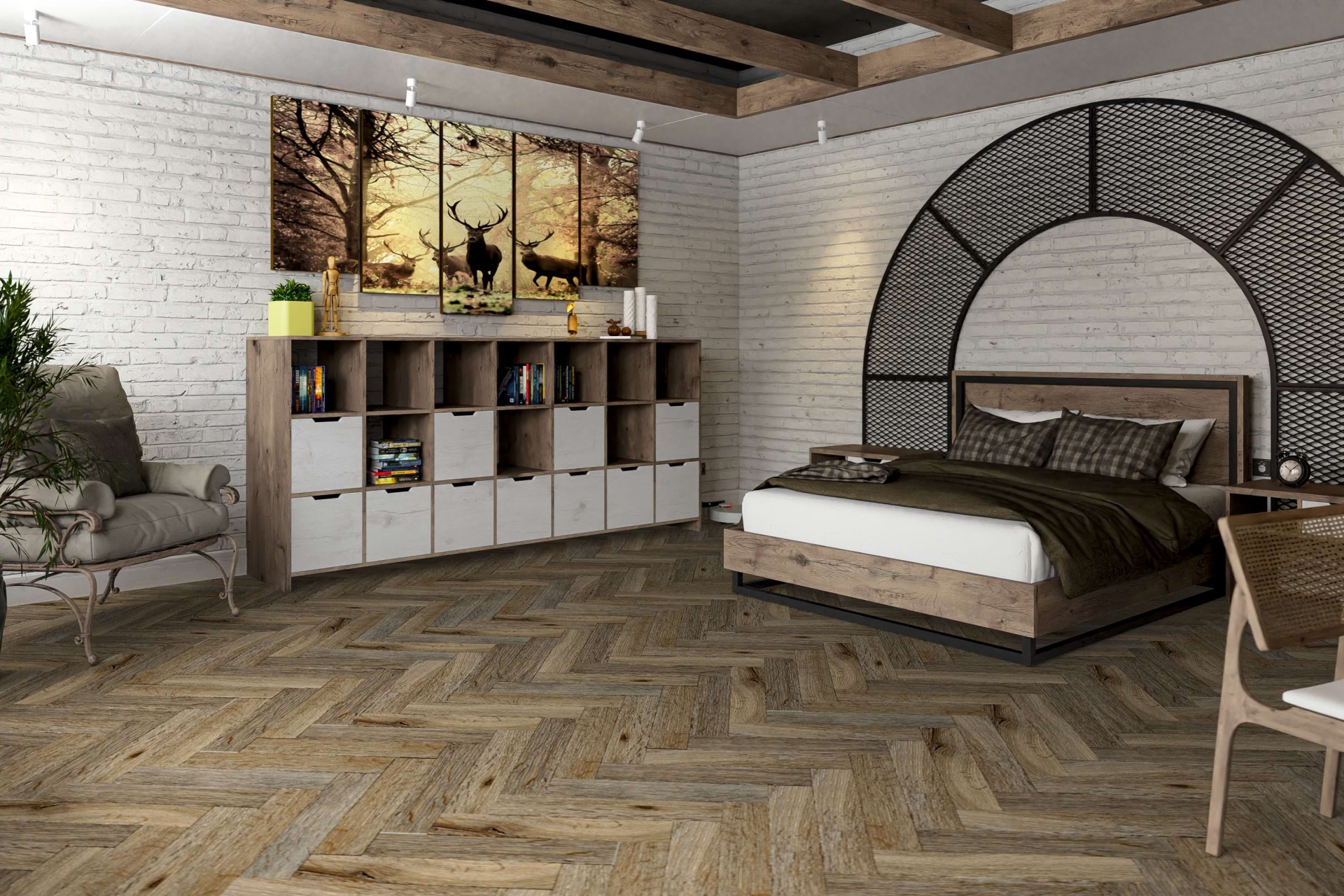 SPC ламинат «Damy Floor» Ковентри (615*123*4 мм) — купить в Сочи