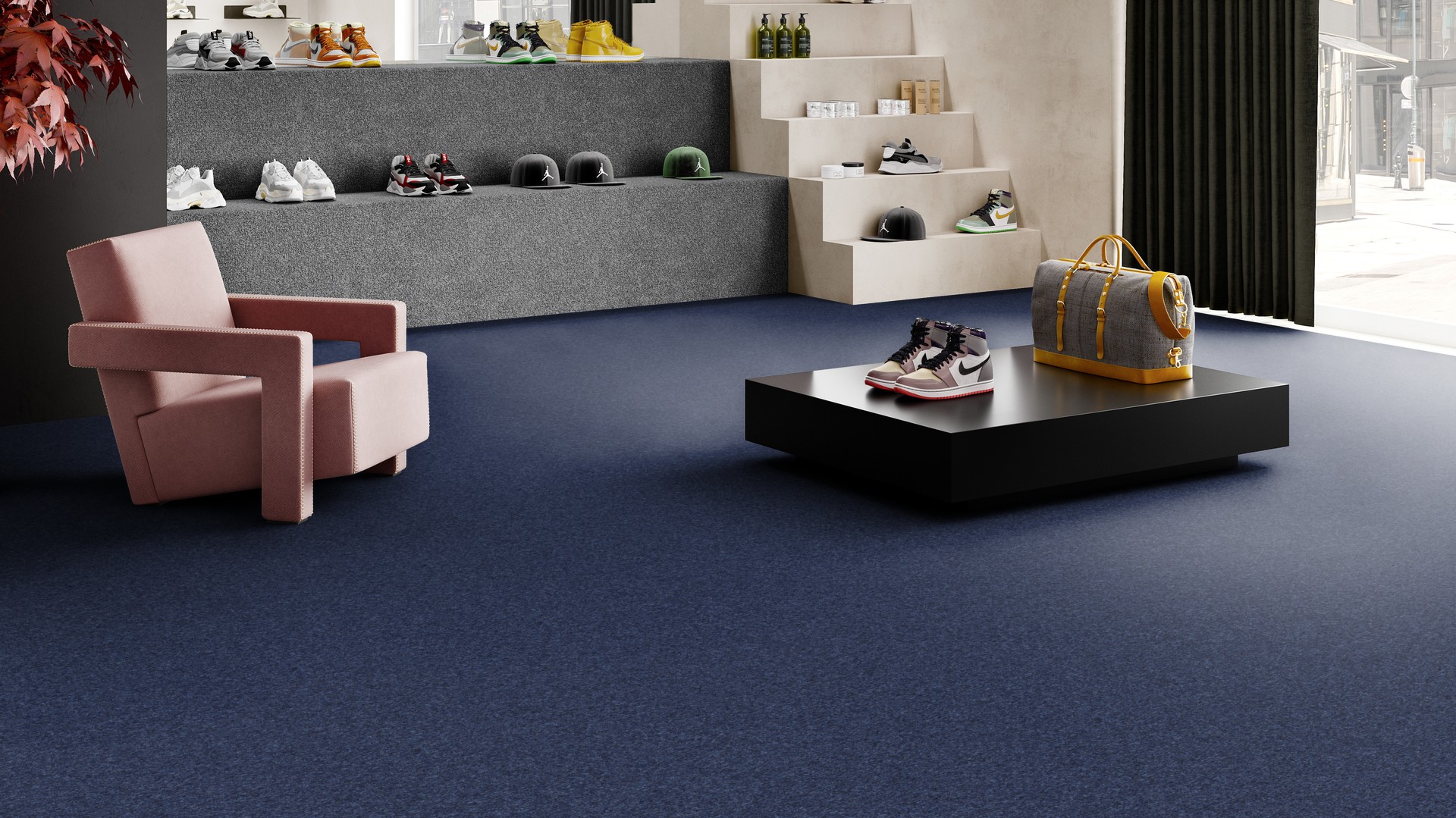 Ковровая плитка Medusa Tile 77 (500*500*5 мм) — купить в Сочи