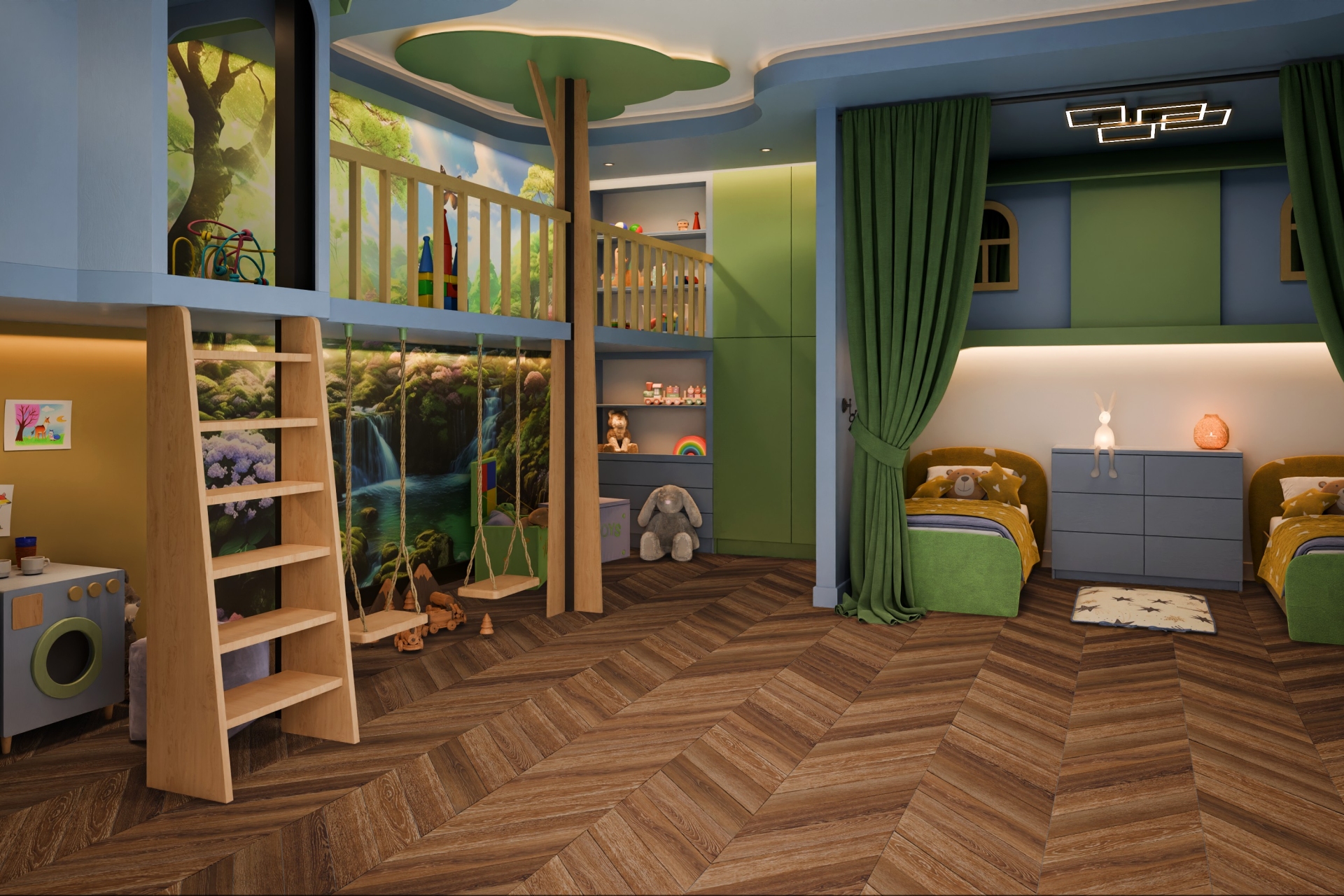 SPC ламинат «Damy Floor» Шайо (600*127*5 мм) — купить в Сочи