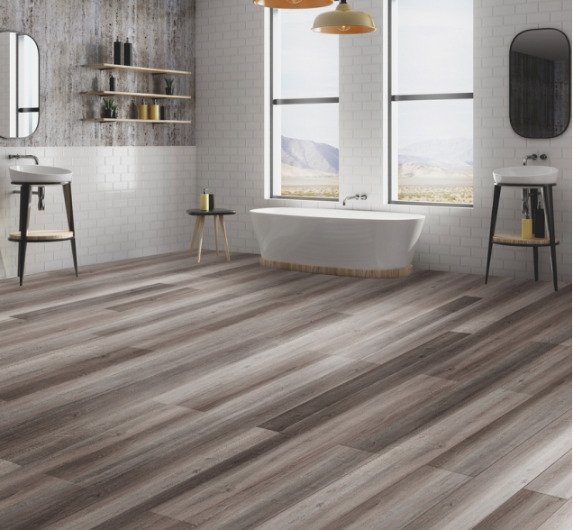 SPC ламинат "CronaFloor" Wood 4V Дуб Горный (1200*180*4 мм) — купить в Сочи