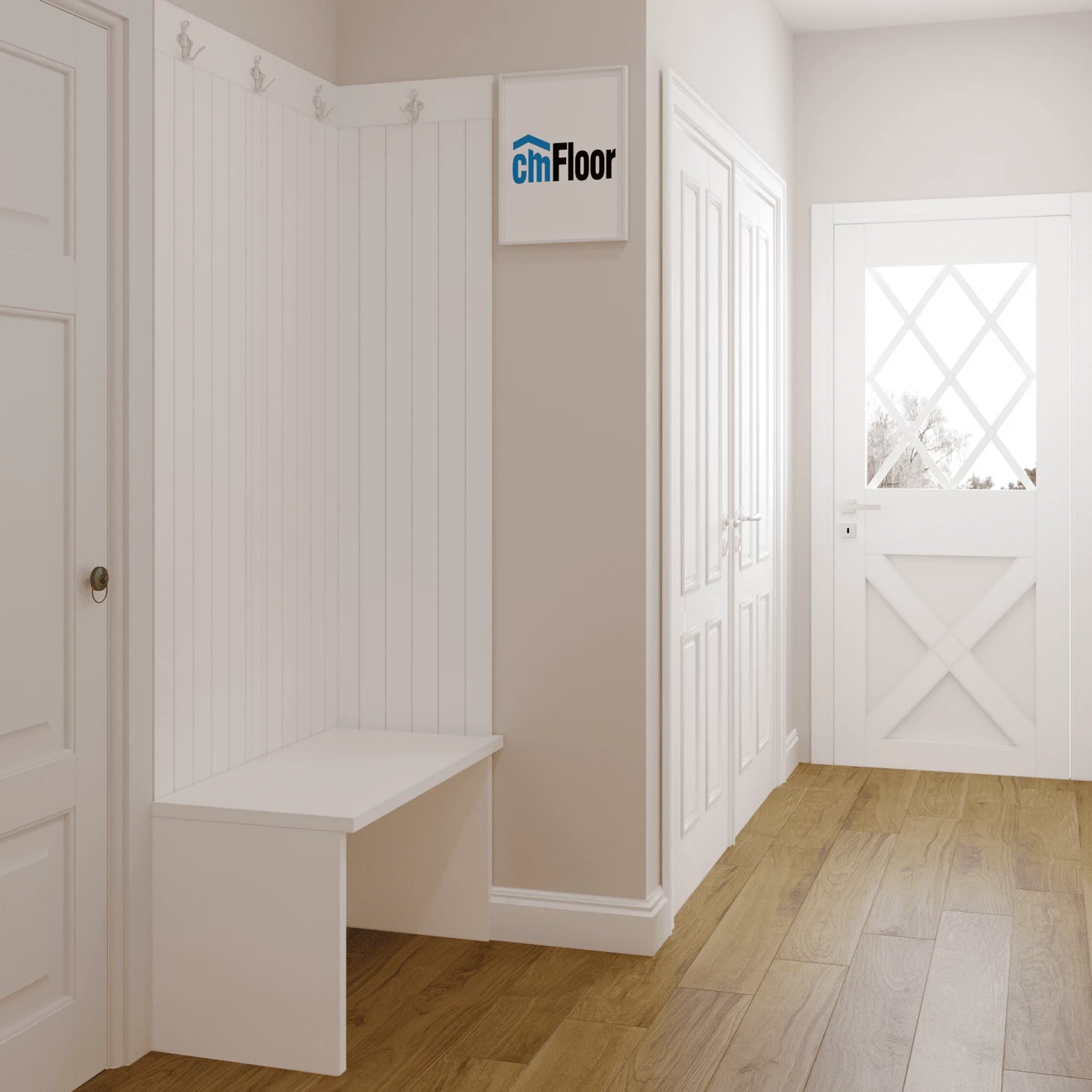 SPC плитка для пола Орех Американский (1220*180*4 мм) — купить в Сочи