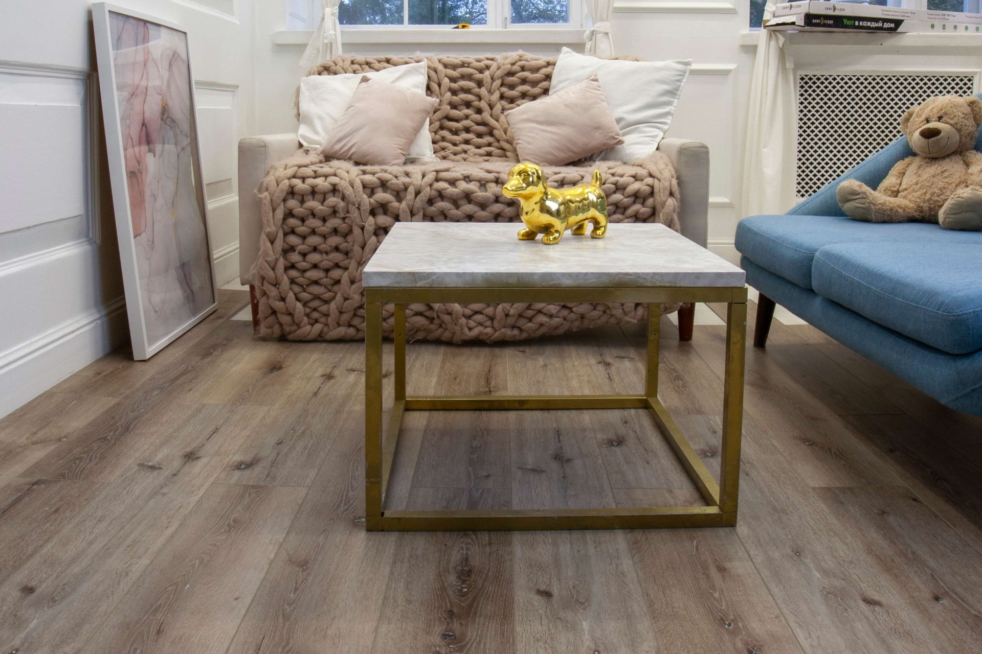 SPC ламинат «Damy Floor» Дуб Лофт (1220*180*4 мм) — купить в Сочи