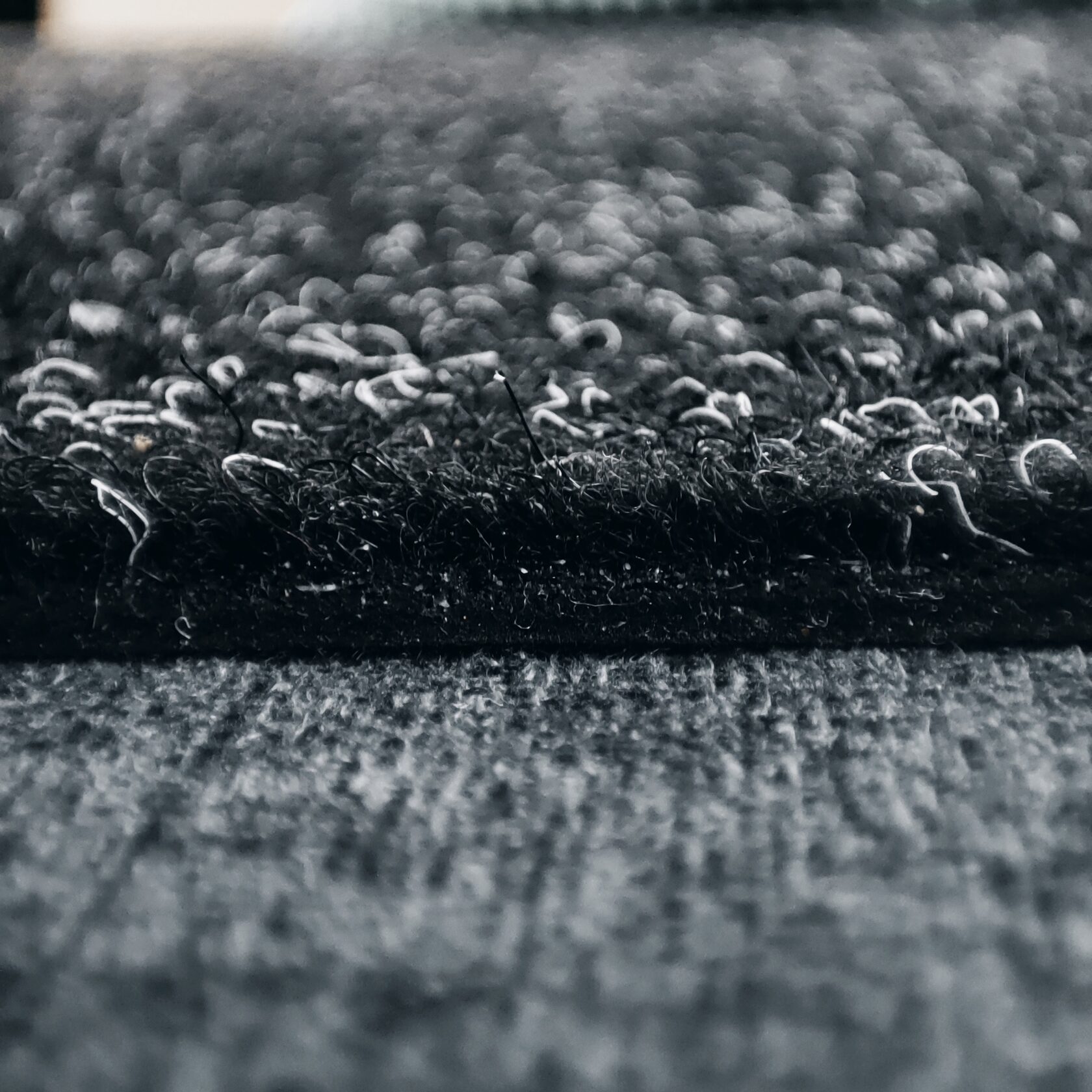 Ковровая плитка "Bonkeel" Storm NP Black (500*500*4,6 мм) — купить в Сочи