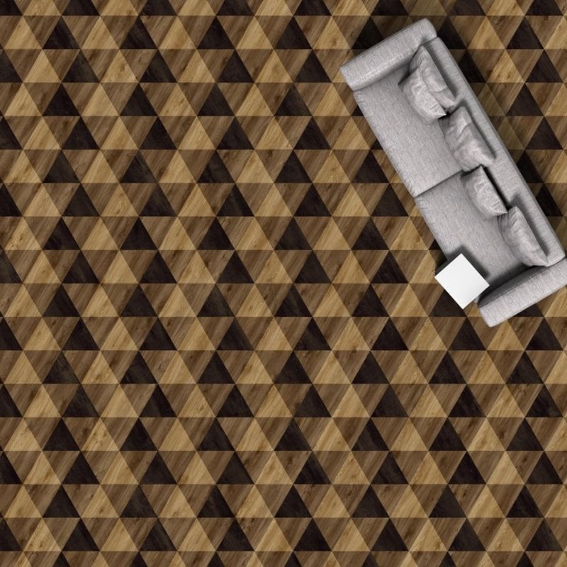 Виниловая плитка Triangles 362 (452,64*392*2,5 мм) — купить в Сочи