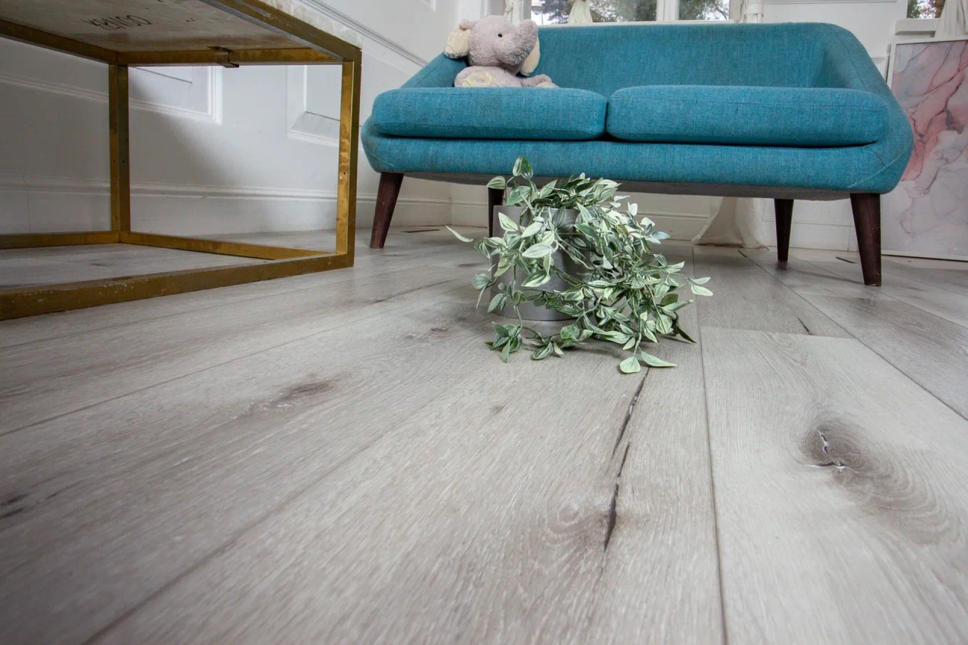 SPC ламинат «Damy Floor» Дуб Классический Серый (1220*180*4 мм) — купить в Сочи