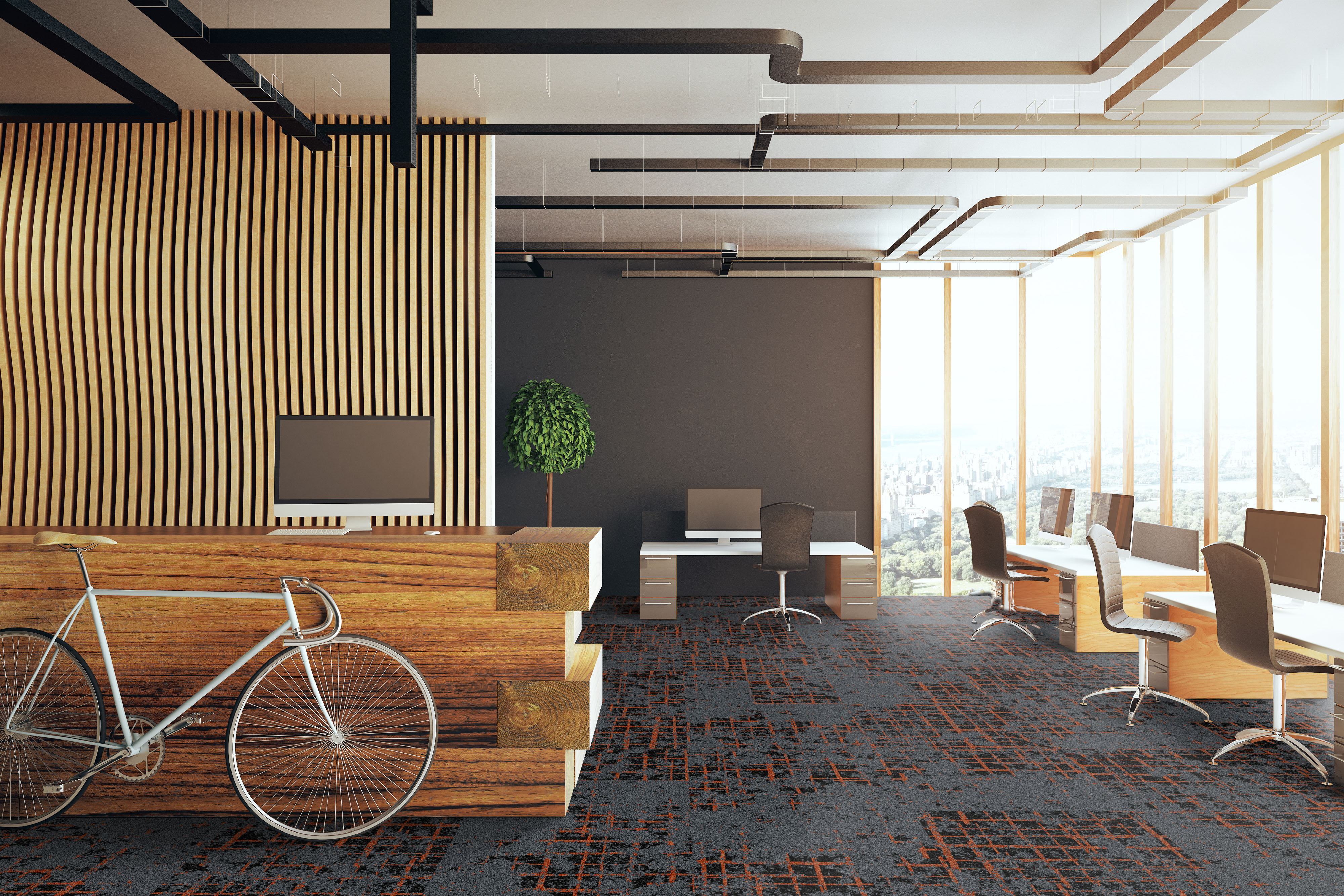 Ковровая плитка Macro Tile 91 (500*500*5 мм) — купить в Сочи