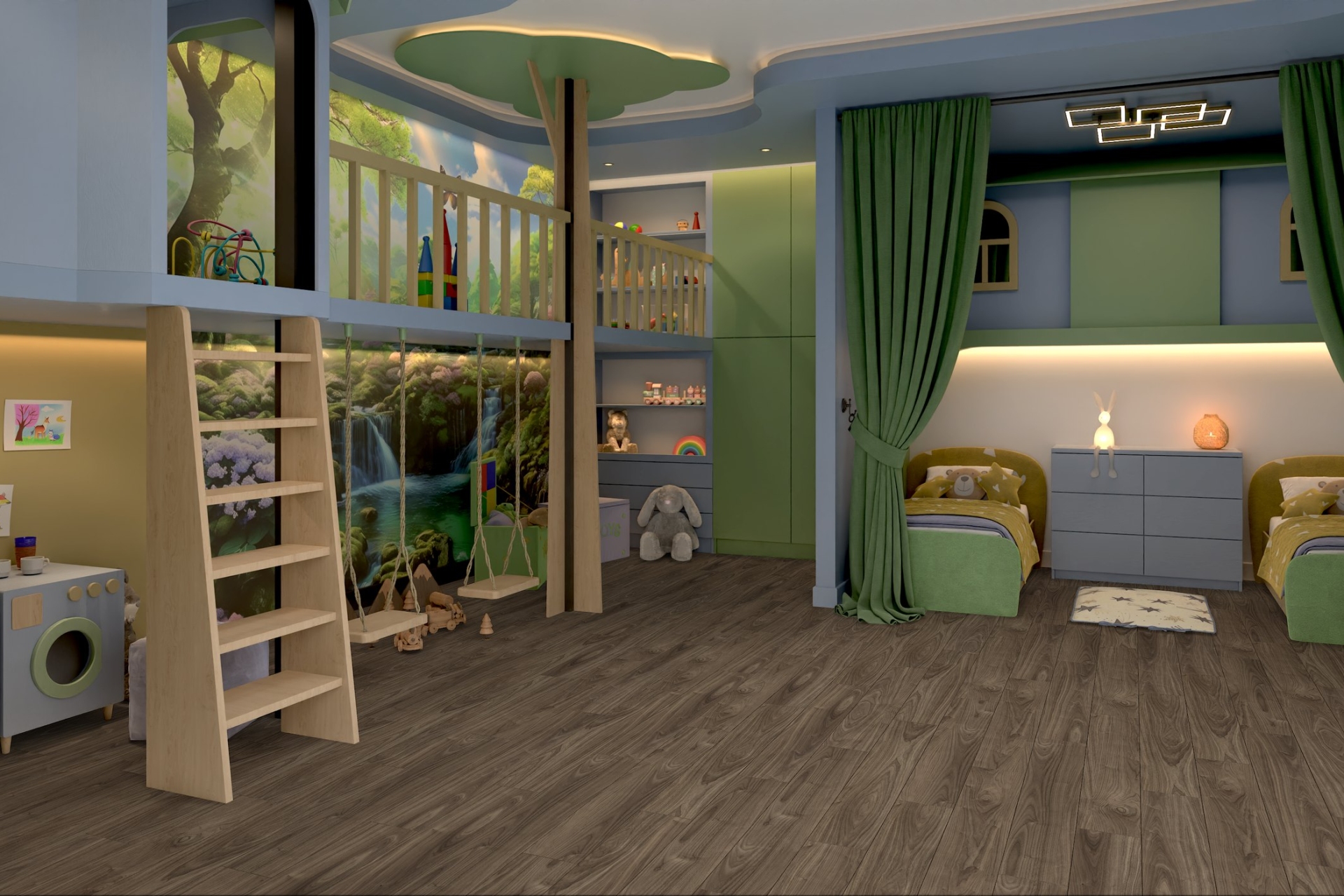 Усовершенствованная кварц-виниловая плитка «Damy Floor» Орех Американский (1227*187*2,5 мм) — купить в Сочи