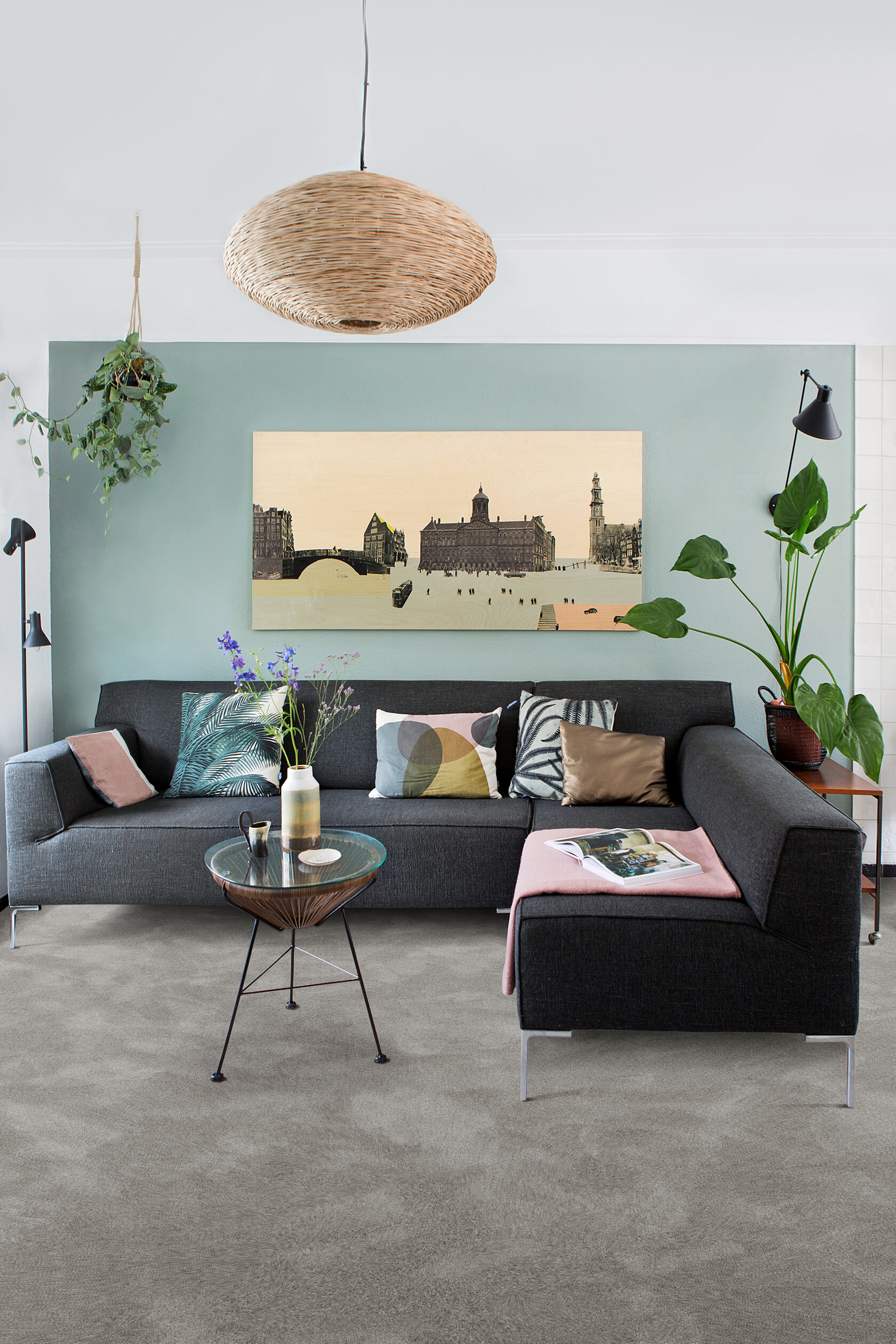 Ковровое покрытие "Bonkeel" Brooklyn Plain 49 (ширина 4м) — купить в Сочи