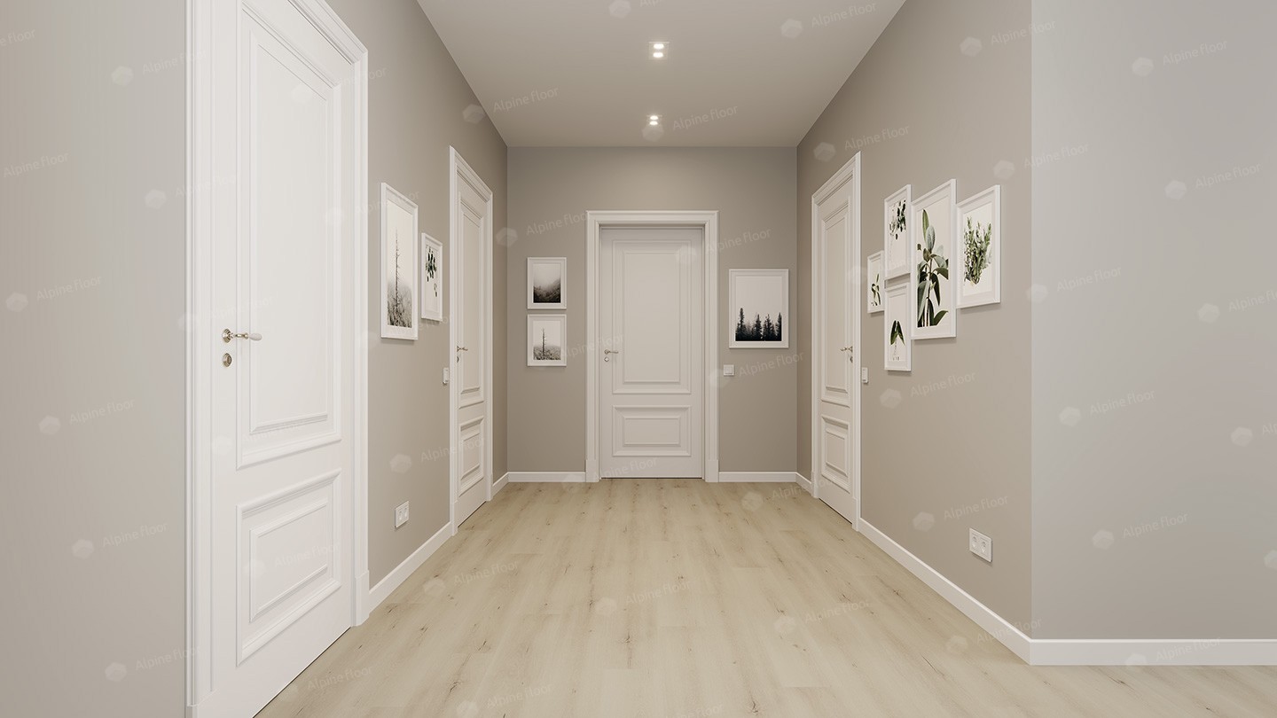 SPC ламинат "Alpine Floor" Ададжио (1220*183*3,5 мм) — купить в Сочи