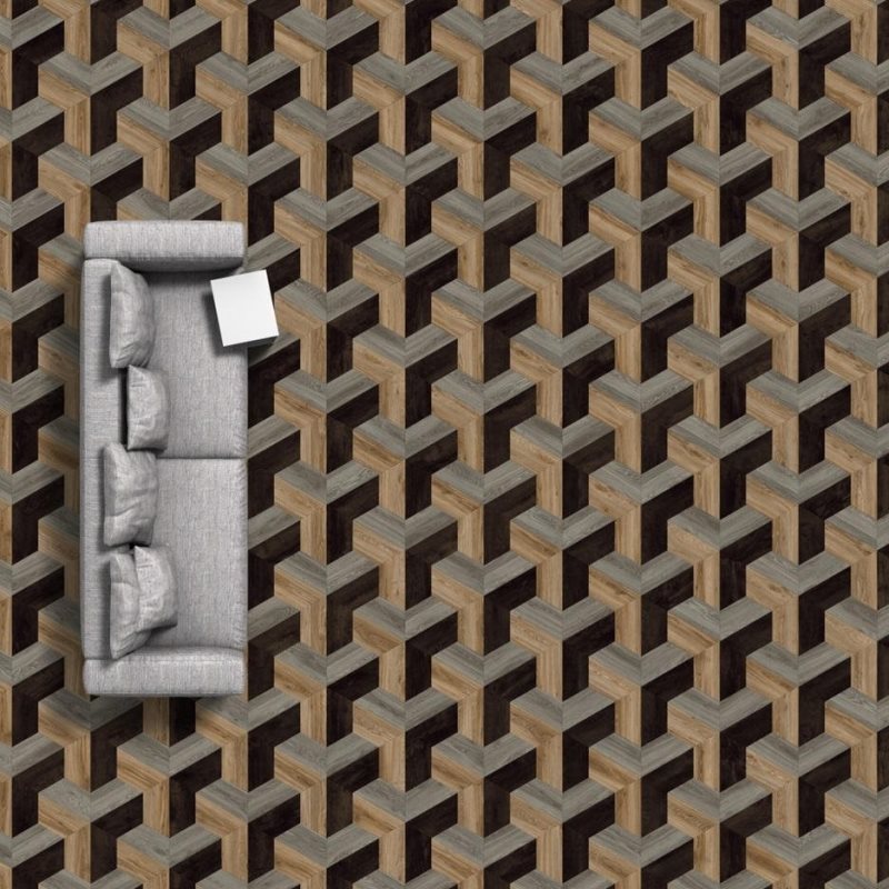 Виниловая плитка Mesh 416 (453*196*2,5 мм) — купить в Сочи