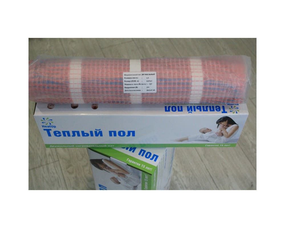 Пленочный теплый пол "HeatUp" 0,5*6м монтажный комплект — купить в Сочи