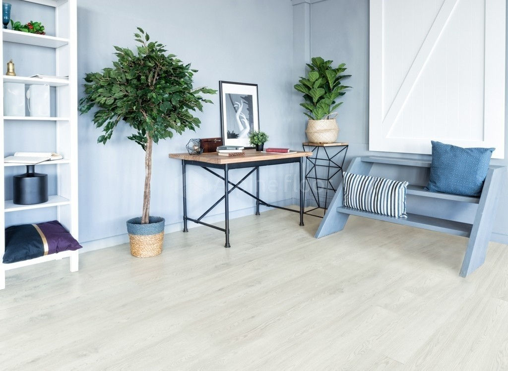 Кварцвиниловая плитка "Alpine Floor" Дуб Светлый (1219*184*3мм) — купить в Сочи