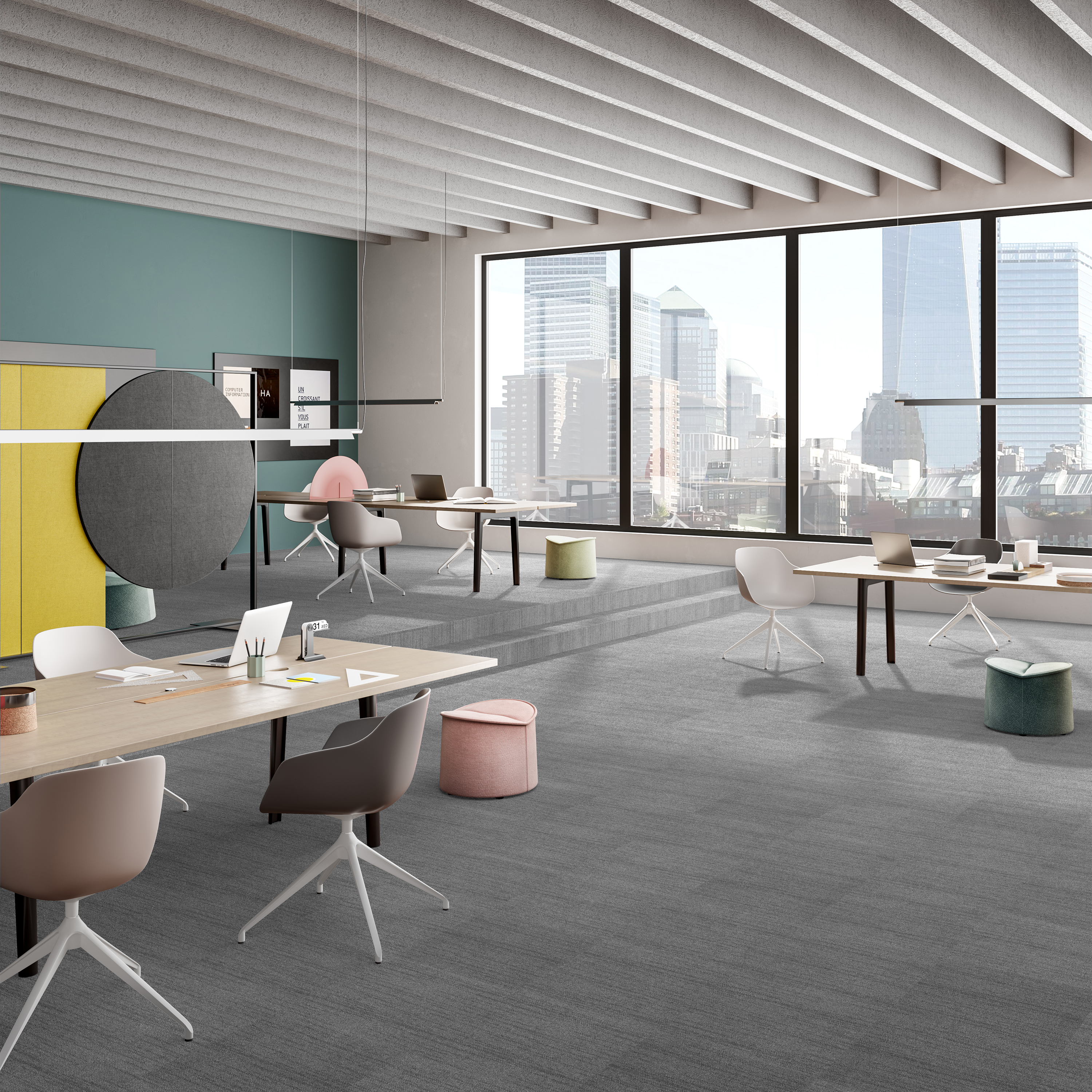 Ковровая плитка Marvel Tile 97 (500*500*6 мм) — купить в Сочи