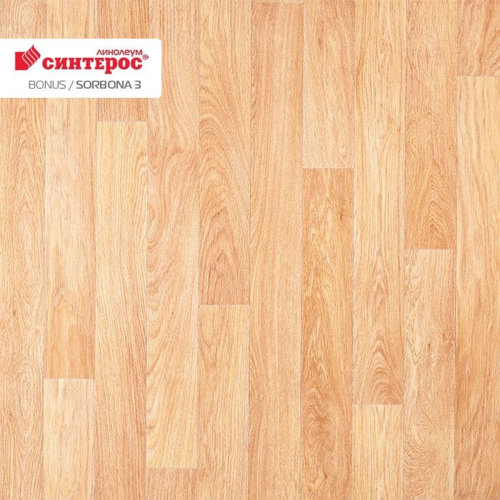 Линолеум усиленный бытовой "Синтерос" Bonus Sorbona 3 (4м) — купить в Сочи