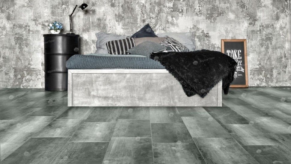 Виниловая плитка "Alpine Floor" Light Stone Корнуолл (608*303*2,5 мм) — купить в Сочи