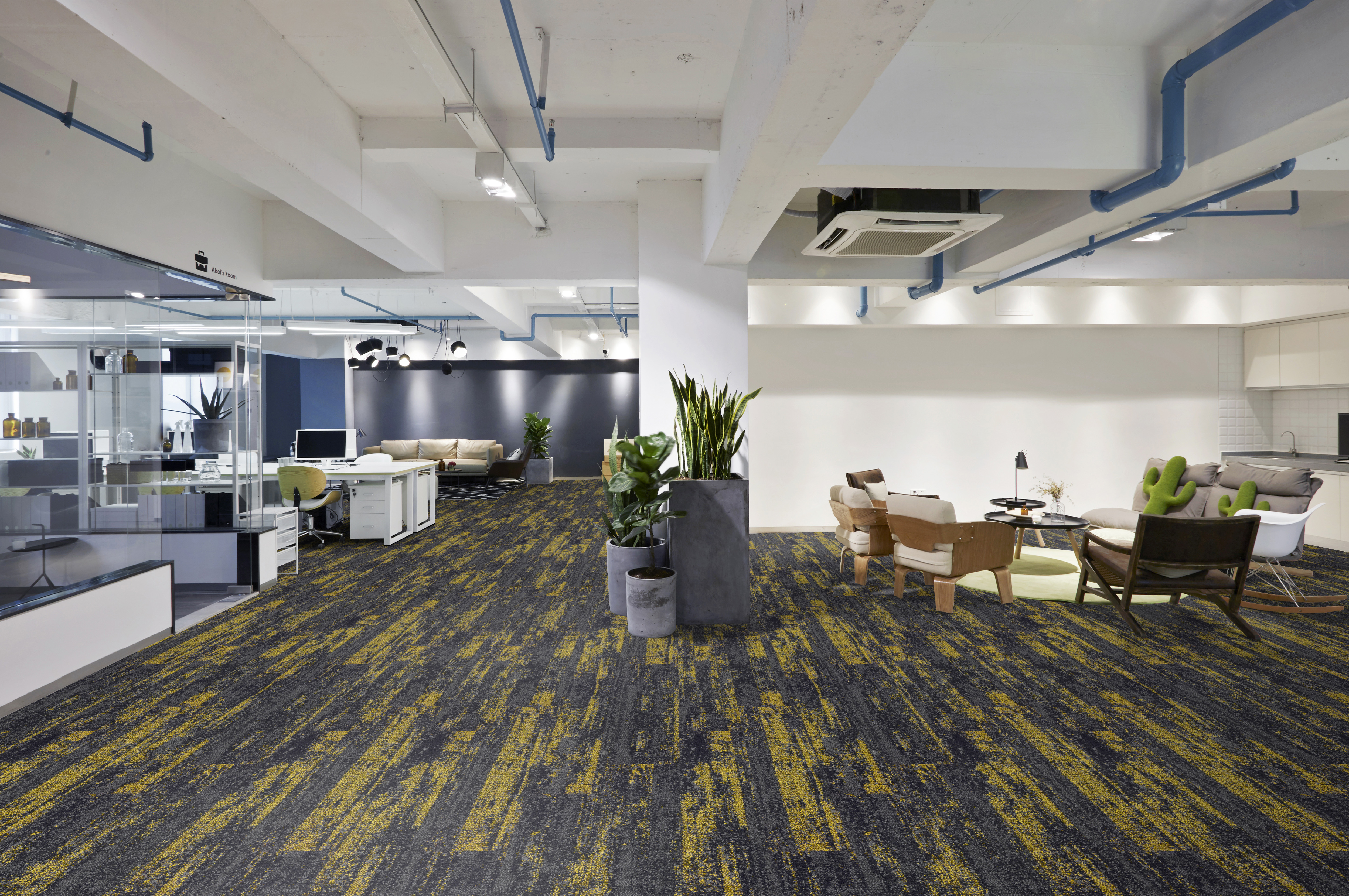 Ковровая плитка Marathon Tile 95 (1000*250*5 мм) — купить в Сочи