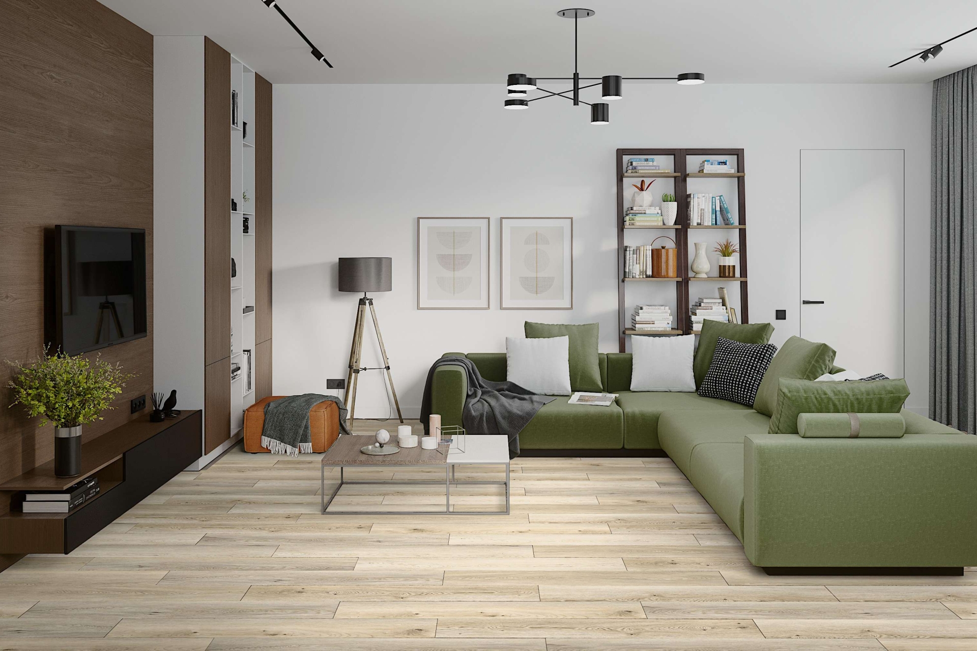 SPC ламинат «Damy Floor» Дуб Кавказский (1220*180*4 мм) — купить в Сочи