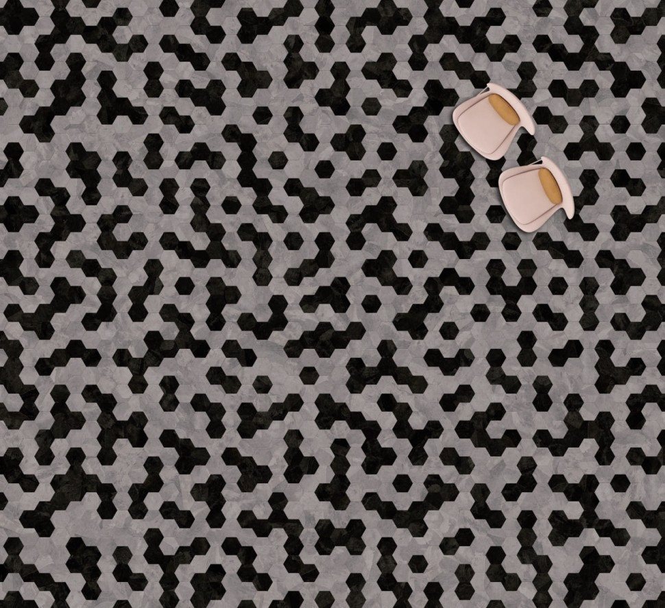 Виниловая плитка "Moduleo" Moods Hexagon 336 (226,32*196*2,5 мм) — купить в Сочи