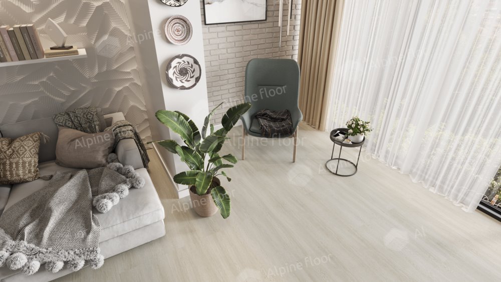 SPC Ламинат "Alpine Floor" Виваче (1220*183*4 мм) — купить в Сочи