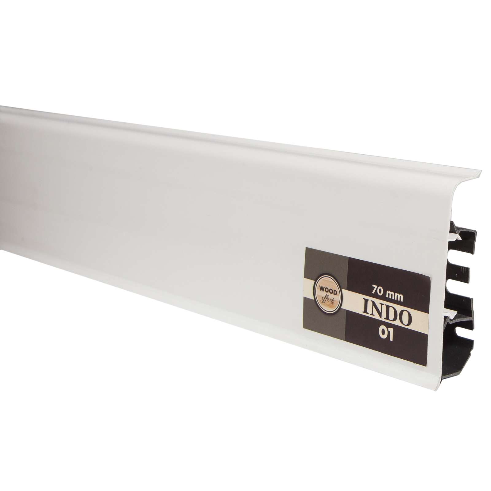 Плинтус "Arbiton" Indo Белый (2500*26*70 мм) — купить в Сочи