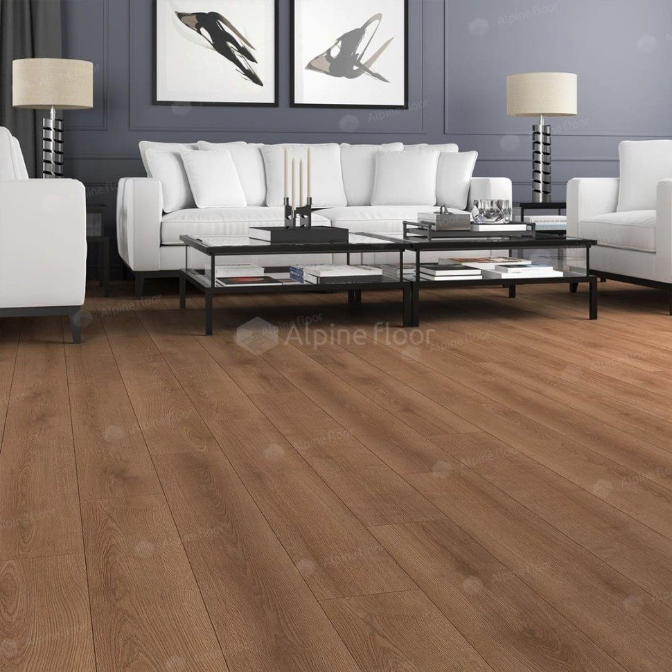 Ламинат "Camsan" Дуб Браун (1380*190*10 мм) — купить в Сочи