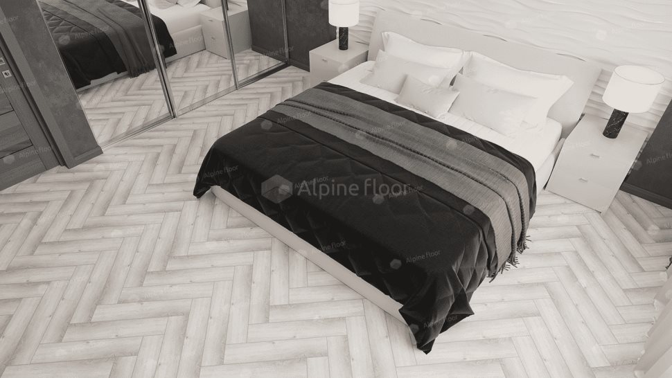 Виниловый ламинат "Alpine Floor" Parquet Light Дуб Альхена (600*125*4 мм) — купить в Сочи